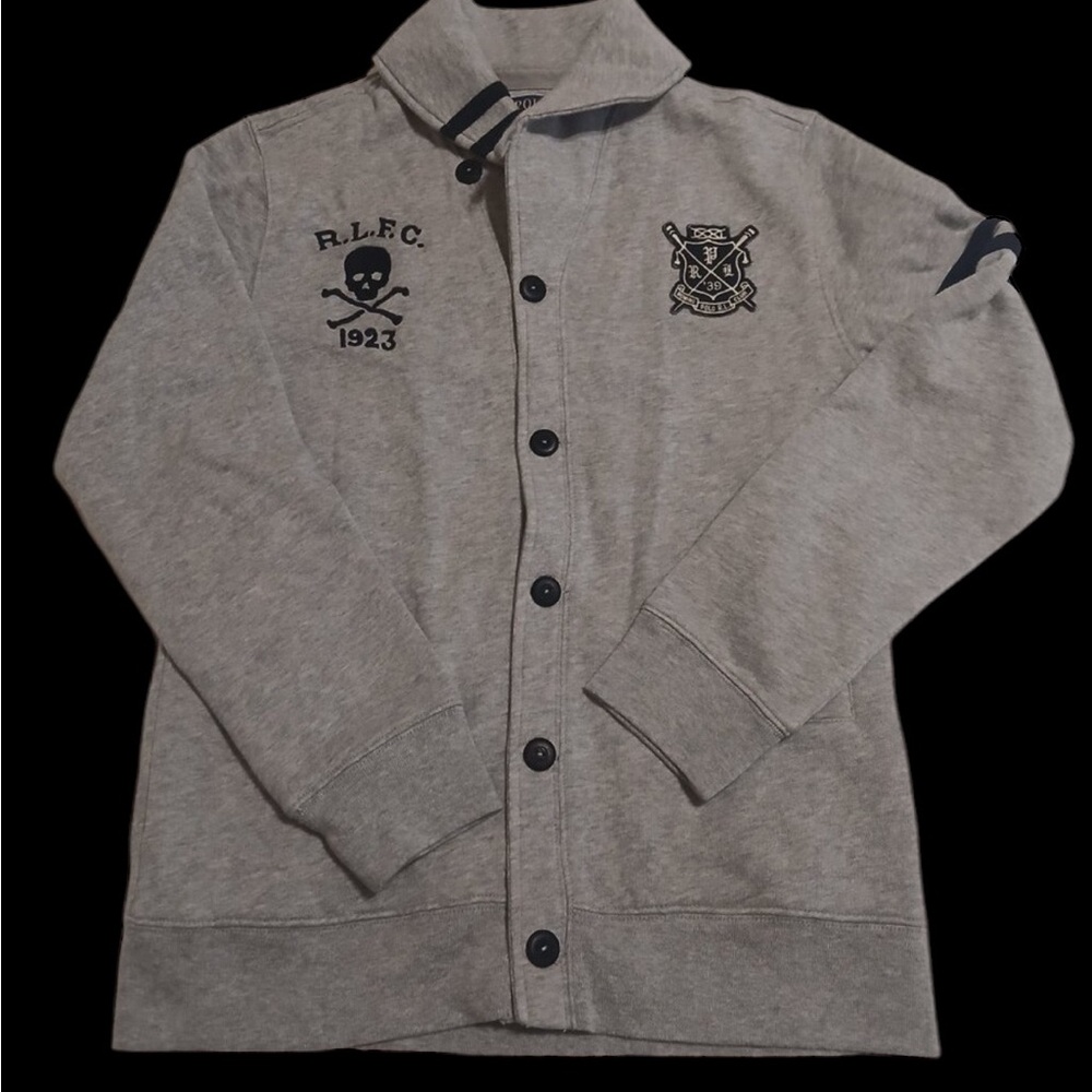 Polo ☠️ Ralph Lauren Rugby Rare Sweatshirt Sweater NEW L